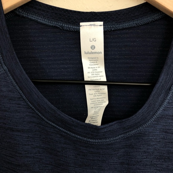 Men’s Lululemon Metal Tech Tee - Picture 5 of 8